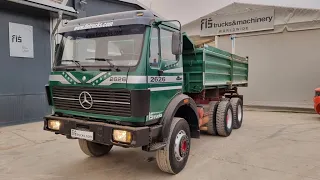 MERCEDES BENZ 2626 K 6x4 Meiller tipper - V8 - FIŠ TRUCKS SLOVENIA