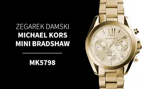 Zegarek Michael Kors Mini Bradshaw MK5798 | Zegarownia.pl