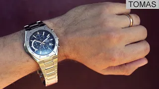 A bit too big? Casio Edifice EFB680D sapphire. Watch before you buy. Review.