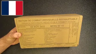 2020 French Individual Combat Ration - Menu 11