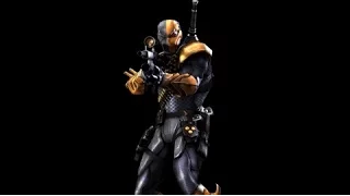 Injustice Gods Among Us | Deathstroke - All skins, Intro, Super Move, Story Ending