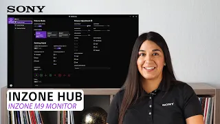 Sony | INZONE M9 – INZONE Hub Software