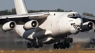 ILYUSHIN IL-76 SCREAMING LOUD DEPARTURE with incredible Sound (4K)