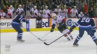 Jason Spezza scores off Turris 3/26/12