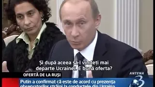 Oferta lui Putin pentru Romania