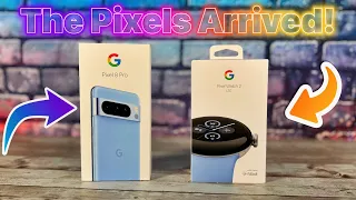 Google Pixel 8 Pro & Pixel Watch 2 (LTE) - Setup & First Impressions!