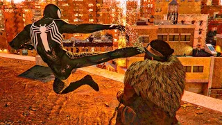 Spider-Man 2 — Satisfying & Perfect Stealth Kills: Harlem Hunter Base Clearing | PS5