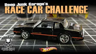 MONTE CARLO SS HOT WHEELS CUSTOM RACECAR | Deep Junk Garage Challenge Build