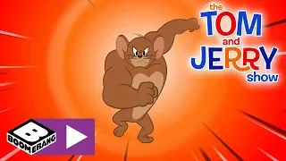 The Tom and Jerry Show | Who Is The Strongest?  | Boomerang UK 🇬🇧