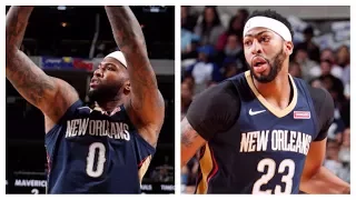 DeMarcus Cousins and Anthony Davis Combine For 50 to Beat the Mavs | November 3, 2017