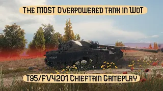 The MOST OP Tank in World of Tanks! T95/FV4201 Chieftain Gameplay!