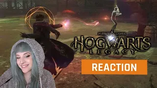 My reaction to Hogwarts Legacy Official Dark Arts Battle Arena Gameplay Trailer | GAMEDAME REACTS