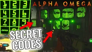 ALPHA OMEGA *ALL* SECRET CODES FOR FREE STUFF (ALPHA OMEGA DLC 3 ZOMBIES)