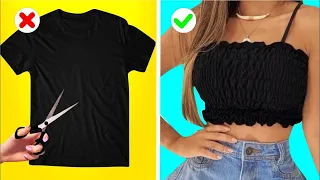 9 Ideias Brilhantes Fáceis para Transformar Roupas Velhas Em Novas  Calça jeans, vestido, camisa Diy