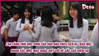 Loạt ảnh thời học sinh của Hoa hậu Thùy Tiên bị "đào mộ" #Shorts