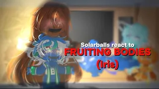 • Solarballs react to Iris ( FRUITING BODIES ) •