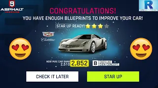 3 STARS CADILLAC CIEN CONCEPT ASPHALT 9 | FREE STAR UP CARS IN ASPHALT 9.