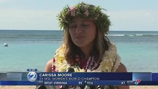 It’s ‘Carissa Moore Day’! World champion surfer honored in Honolulu