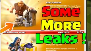 Clash of Clans-Clashiversary Events and Updates Leaked!!!!!