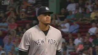 NYY@BOS: Betances escapes bases-loaded jam in the 8th