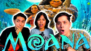 MOANA  pelicula REACCION!! VIENDO POR PRIMERA VEZ!