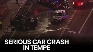Car crash in Tempe