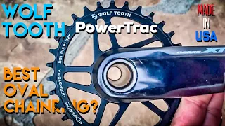 REVIEW: Wolf Tooth PowerTrac Drop Stop Oval Chainring