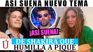 FILTRAN NUEVA CANCIÓN de Shakira y NO ES COPA VACÍA: ¡ASÍ SUENA! señala a Alejandro Sanz y Piqué...