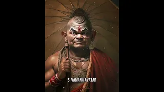 Lord Vishnu's 10 Avatar with AI Generated photos.