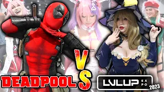 Deadpool vs LVL UP EXPO 2023