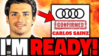 Carlos Sainz JOINING Audi in 2025 Just Got LEAKED! | F1 News