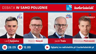 Debata w samo południe: Lech Sprawka, Marcin Nowak, Jacek Trela i Mirosław Piotrowski