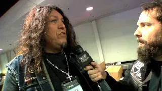 Dean Guitars 2014 N.A.M.M. - Chuck Billy of Testament