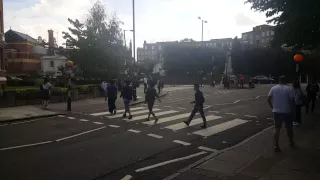 Abbey Road Crossing Live. 16th August 2016