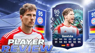 👀95 TOTS MOMENTS GORETZKA PLAYER REVIEW - EA FC 24 ULTIMATE TEAM