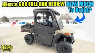 Full OEM Cab Review & Pricing for a 2024 CFMoto UForce 600 UTV - 3 Seas Recreation