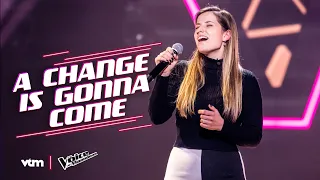 Louise - 'A Change Is Gonna Come ' | The Blind Auditions | The Voice van Vlaanderen | VTM