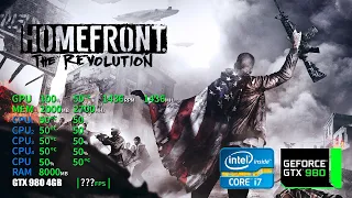 Homefront: The Revolution | GTX 980 4GB + i7-6700 + 16GB RAM