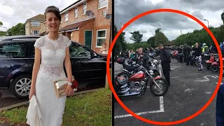 Kranke Teenagerin wurde gemobbt - dann tauchten 120 Biker mit großer Überraschung an ihrer Tür auf
