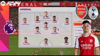 FC 24 | Tottenham Hotspur vs Arsenal - 2023/24 Premier League English - PS5™ Gameplay