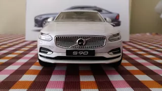 Unboxing - Volvo S90 White 1/18 - Paudi