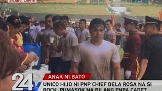 24 Oras: Unico hijo ni PNP Chief Dela Rosa na si Rock, pumasok na bilang PNPA cadet