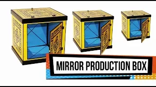 Mirror Production Box Magic Trick Gospel Silk