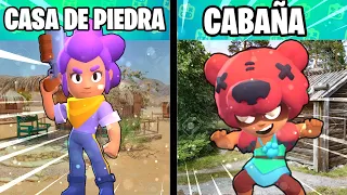 ¿COMO SERÍAN LAS CASAS DE LOS BRAWLERS?🤔🤔#1 (BrawlStars)