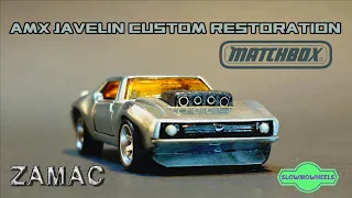 Matchbox AMX Javelin Custom ZAMAC Restoration