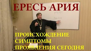 Прот. С. Золотарев. Ересь Ария: борьба с ней Церкви в IV в. и ее проявления в наше время