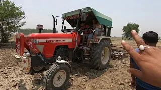 किसान मौज करेगा ऐसे तो Swaraj 963 FE tractor mileage test in harrow