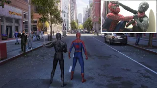 SPIDERMAN SAM RAIMI PLAYING SPIDERMAN 2 (FUNNY FREE ROAM GAMEPLAY)