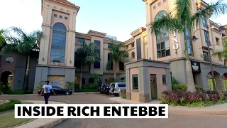 Inside The Richest Neighborhood In Entebbe Uganda & IDI AMIN's Former Beach