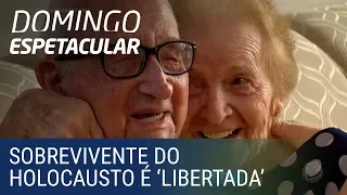 Sobrevivente do Holocausto é 'libertada' 75 anos depois